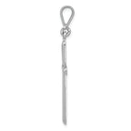 FJC Finejewelers 14k White Gold Cross Charm