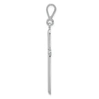 FJC Finejewelers 14k White Gold Cross Charm