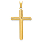 FJC Finejewelers 14k Two-tone Gold with Rhodium Inri Crucifix Charm