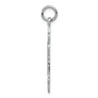FJC Finejewelers 14k White Gold Cross Charm