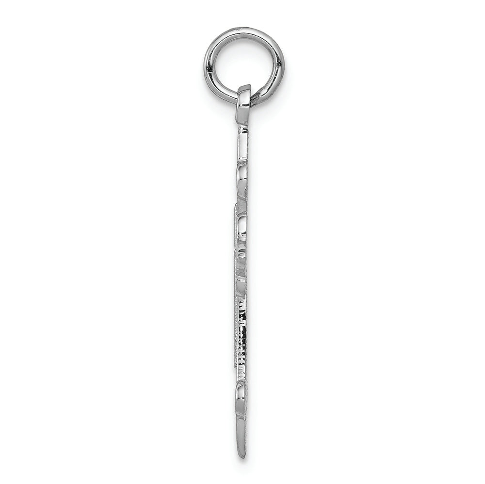 FJC Finejewelers 14k White Gold Cross Charm
