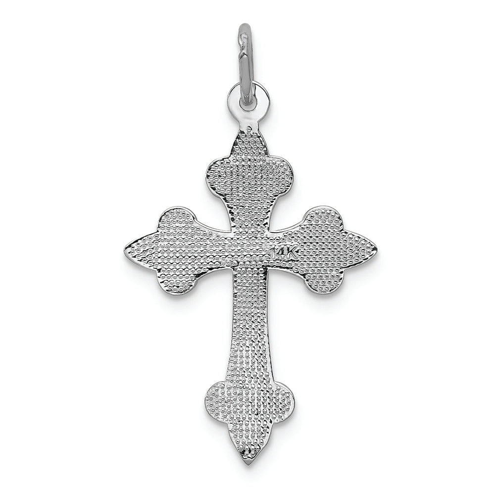 FJC Finejewelers 14k White Gold Cross Charm