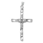 FJC Finejewelers 14k White Gold Crucifix Charm