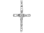 FJC Finejewelers 14k White Gold Crucifix Charm