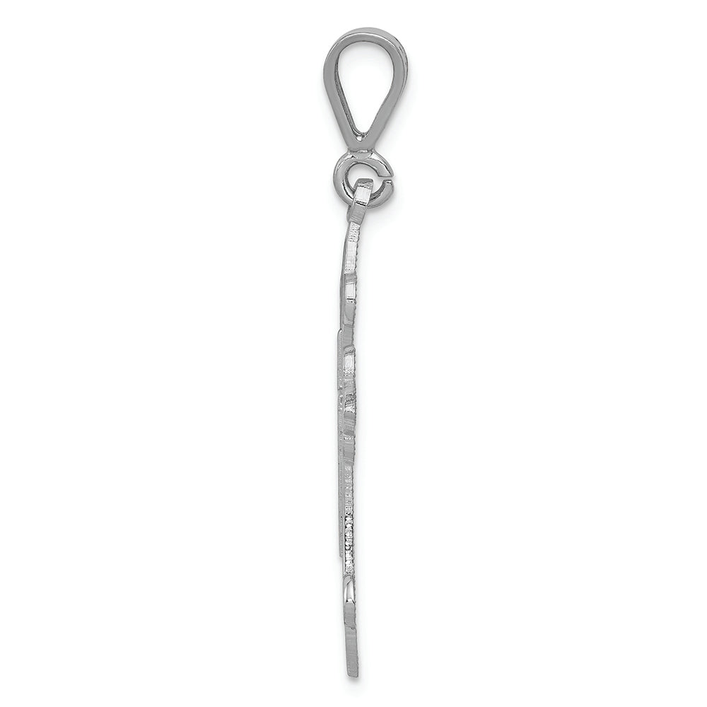 FJC Finejewelers 14k White Gold Cross Charm