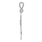 FJC Finejewelers 14k White Gold Cross Charm
