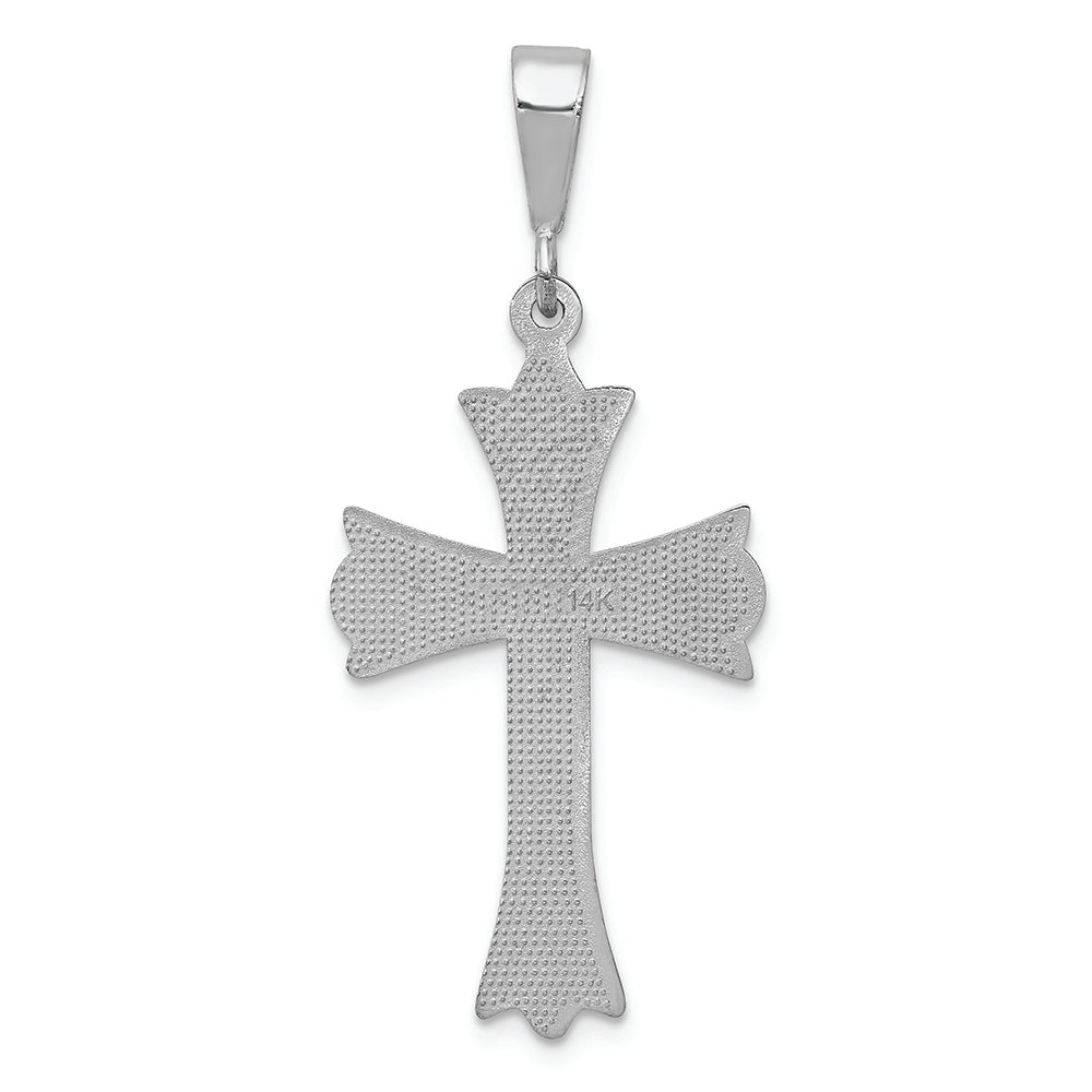 FJC Finejewelers 14k White Gold Cross Charm