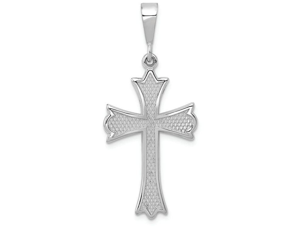 FJC Finejewelers 14k White Gold Cross Charm