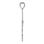 FJC Finejewelers 14k White Gold Latin Cross Charm