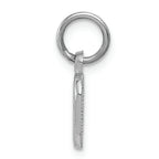 FJC Finejewelers 14k White Gold Cross In Heart Charm