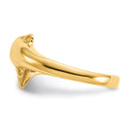 FJC Finejewelers 14k Yellow Gold Dolphin Toe Ring