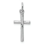 FJC Finejewelers 14k White Gold Crucifix Charm