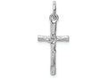 FJC Finejewelers 14k White Gold Crucifix Charm