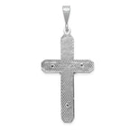 FJC Finejewelers 14k White Gold Crucifix Charm