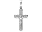 FJC Finejewelers 14k White Gold Crucifix Charm