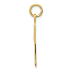 FJC Finejewelers 14k Yellow Gold Ankh Cross Charm