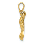 FJC Finejewelers 14k Yellow Gold Boxing Glove Charm