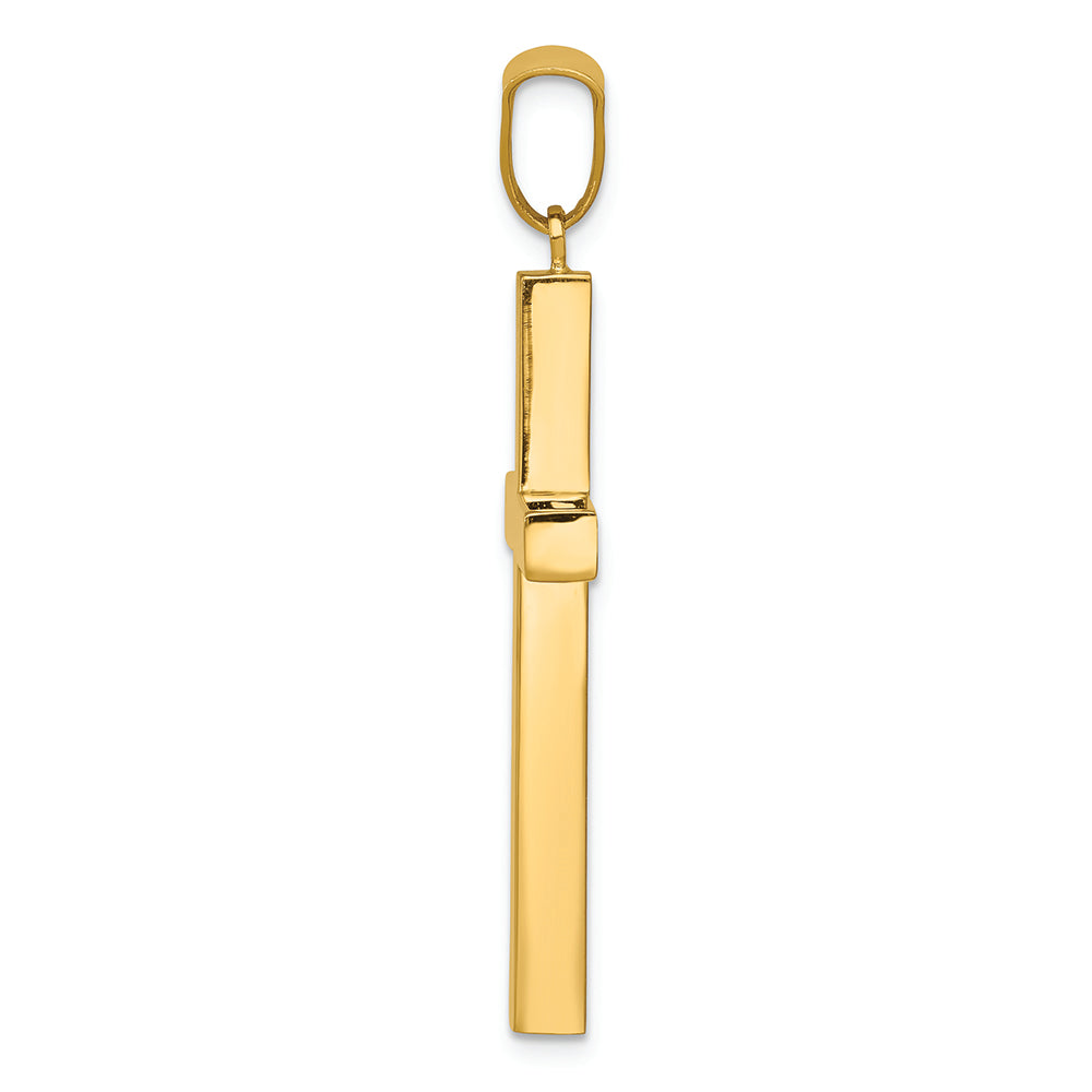 FJC Finejewelers 14k Yellow Gold Cross Charm