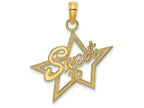 FJC Finejewelers 14k Yellow Gold Sweet 16 Charm