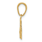 FJC Finejewelers 14k Yellow Gold #1 Mom Charm