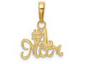FJC Finejewelers 14k Yellow Gold #1 Mom Charm