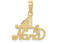 FJC Finejewelers 14k Yellow Gold #1 Nana Charm