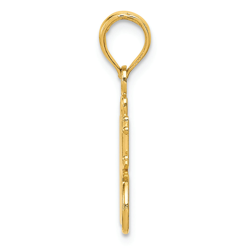 FJC Finejewelers 14k Yellow Gold #1 Great Grandmother Charm