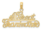 FJC Finejewelers 14k Yellow Gold #1 Great Grandmother Charm