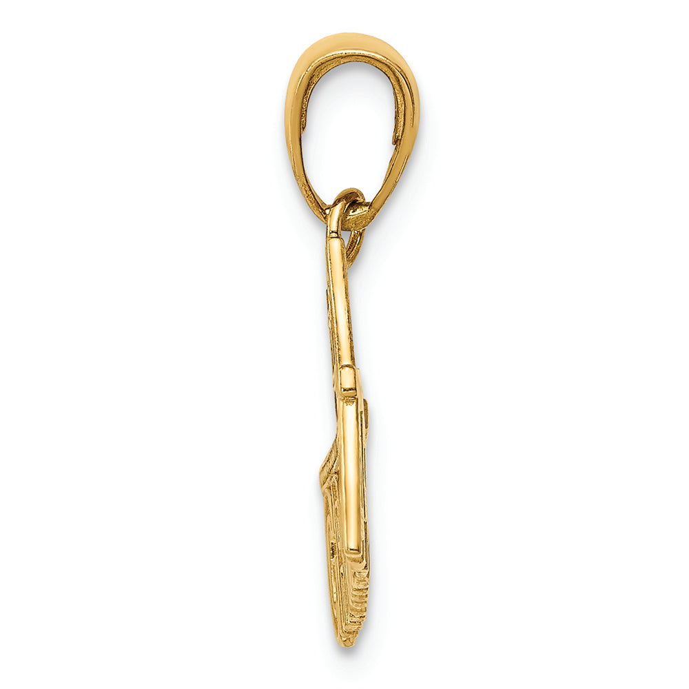 FJC Finejewelers 14k Yellow Gold #1 Grandpa Charm