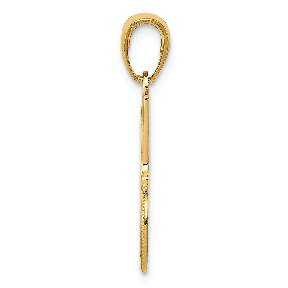 FJC Finejewelers 14k Yellow Gold #1 Dad Charm