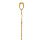 FJC Finejewelers 14k Yellow Gold Girl Charm