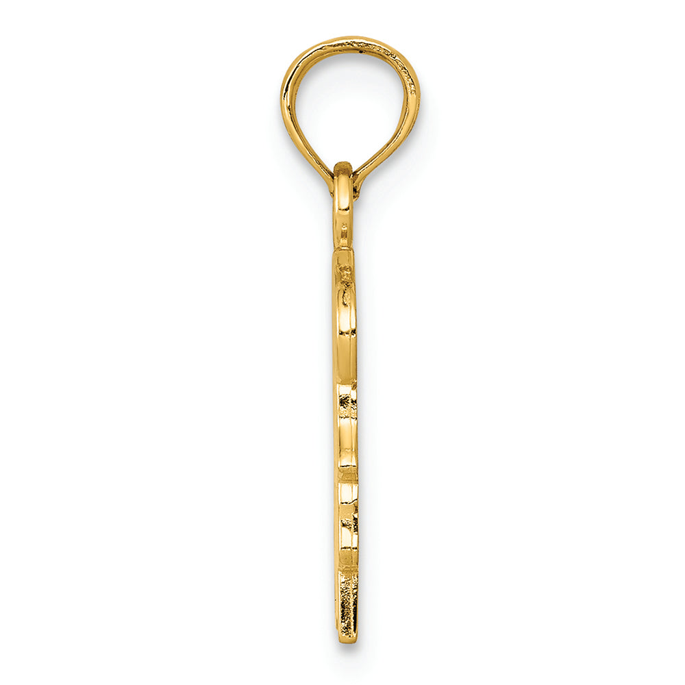 FJC Finejewelers 14k Yellow Gold Girl Charm