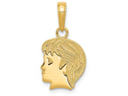 FJC Finejewelers 14k Yellow Gold Boy Charm