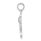 FJC Finejewelers 14k White Gold Little Girl Charm
