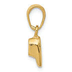 FJC Finejewelers 14k Yellow Gold Baby Shoe Charm
