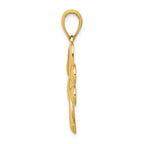 FJC Finejewelers 14k Yellow Gold Shamrock Charm