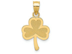 FJC Finejewelers 14k Yellow Gold 3 Leaf Clover Charm