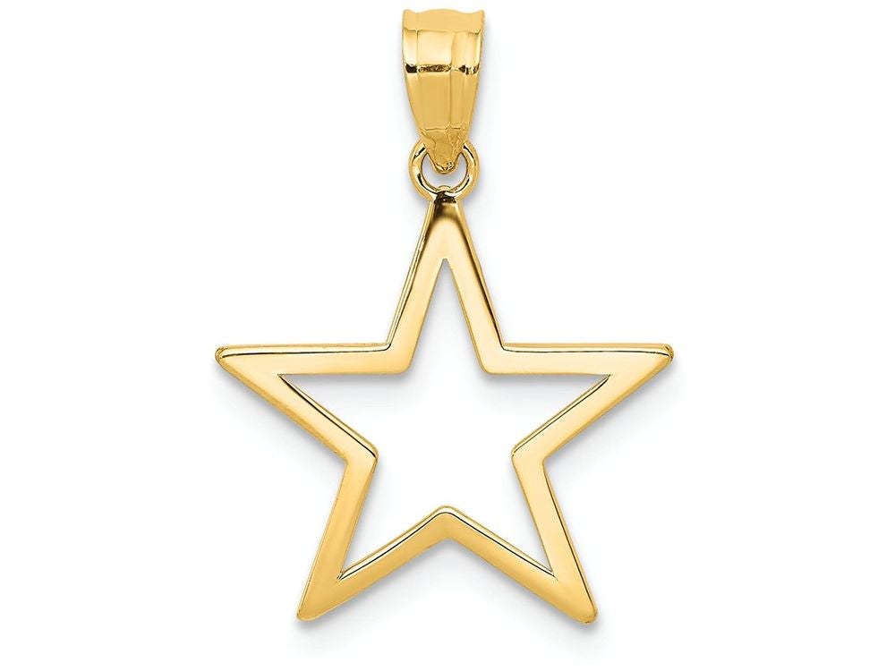 FJC Finejewelers 14k Yellow Gold Star Charm