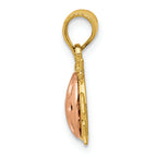 FJC Finejewelers 14k Two Tone Ladybug Charm