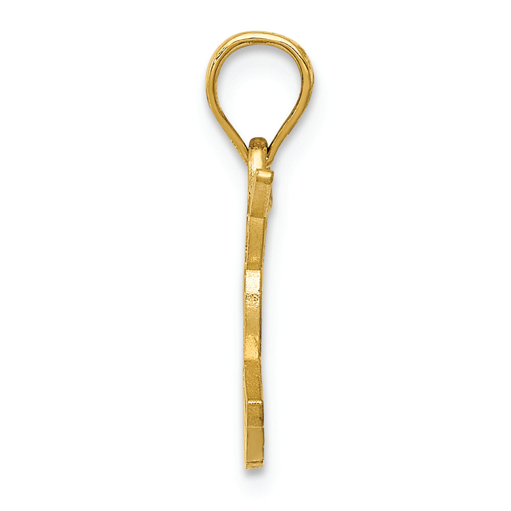 FJC Finejewelers 14k Yellow Gold Hummingbird Charm