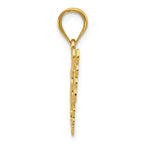 FJC Finejewelers 14k Yellow Gold Butterfly Charm