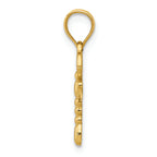 FJC Finejewelers 14k Yellow Gold Dragonfly Charm