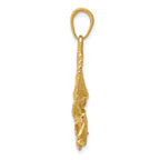 FJC Finejewelers 14k Yellow Gold Eagle Charm