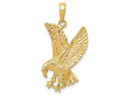 FJC Finejewelers 14k Yellow Gold Eagle Charm