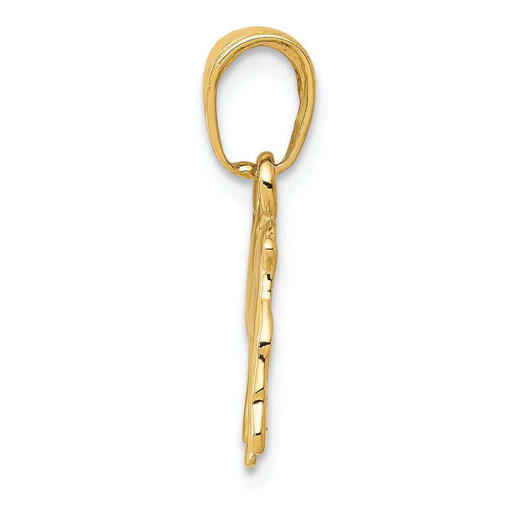 FJC Finejewelers 14k Yellow Gold Bulldog Charm