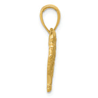 FJC Finejewelers 14k Yellow Gold Lion Charm