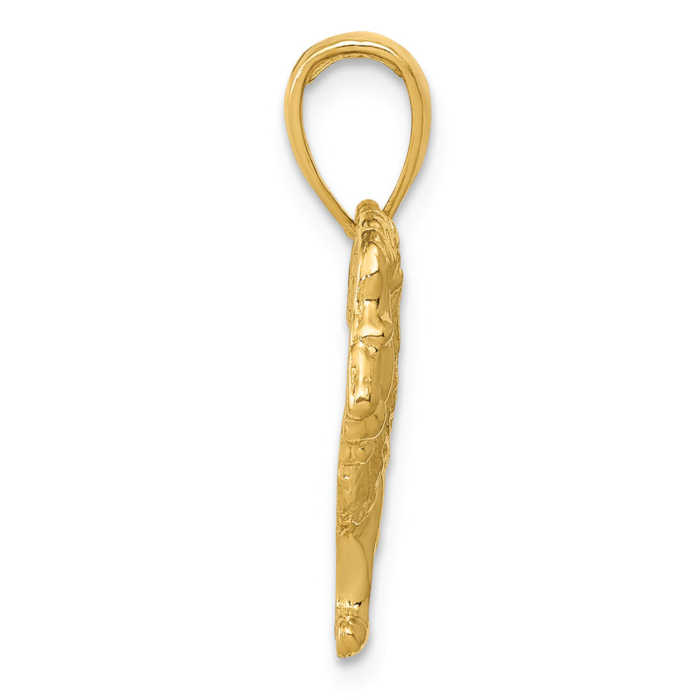 FJC Finejewelers 14k Yellow Gold Lion Charm