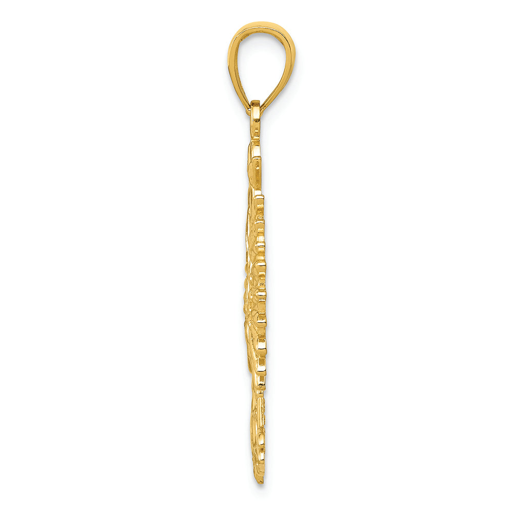 FJC Finejewelers 14k Yellow Gold Eagle Charm