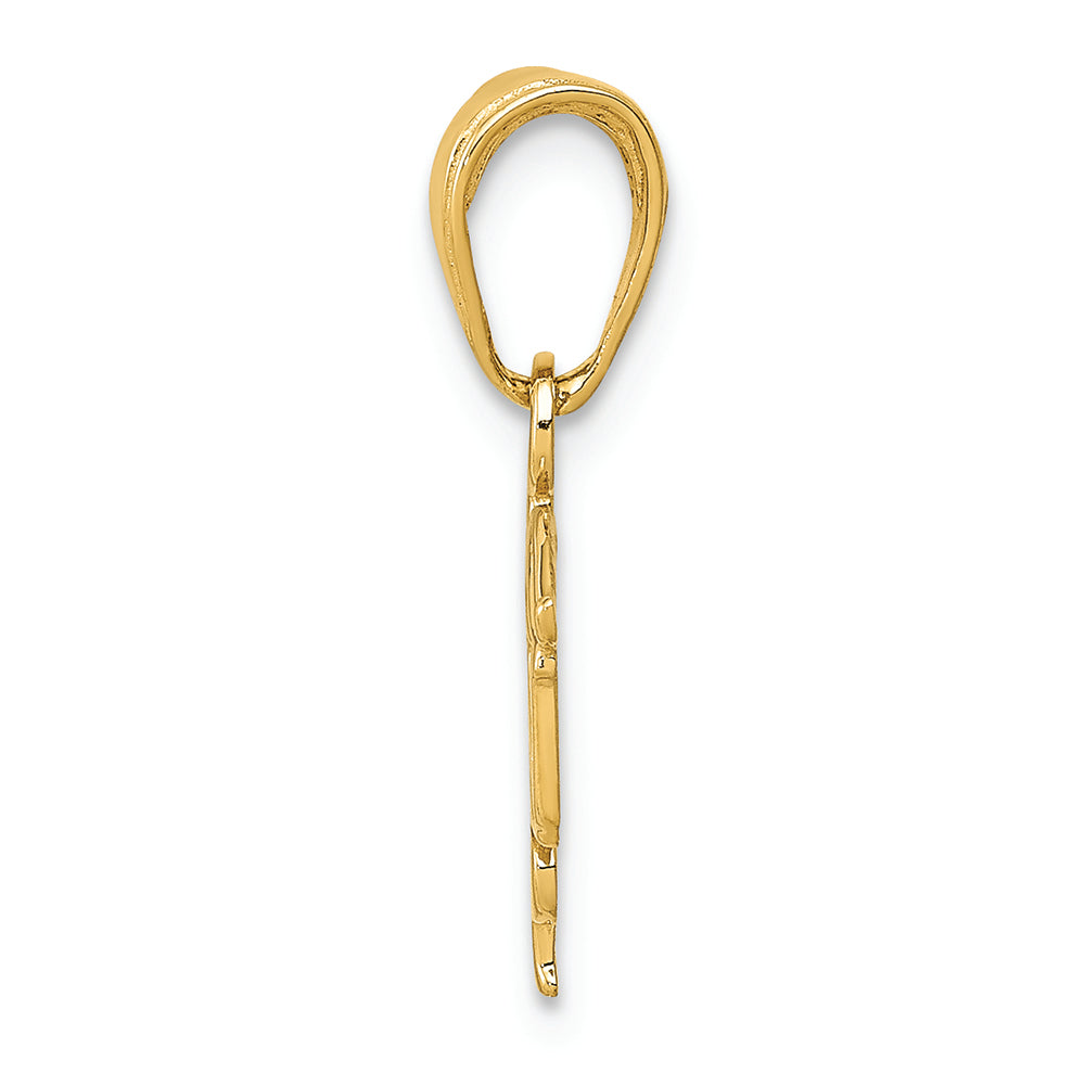 FJC Finejewelers 14k Yellow Gold Lpn Symbol Charm