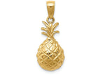 FJC Finejewelers 14k Yellow Gold Bright Cut Pineapple Charm